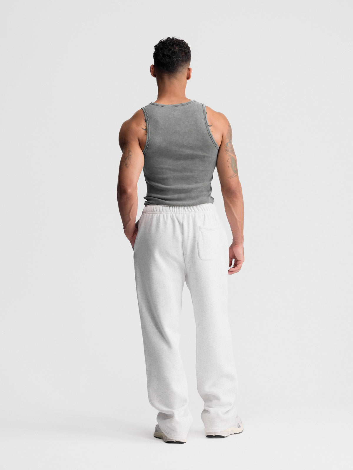 Premium Ultra-Soft Cotton Distressed Fitted Tank 6 Pack