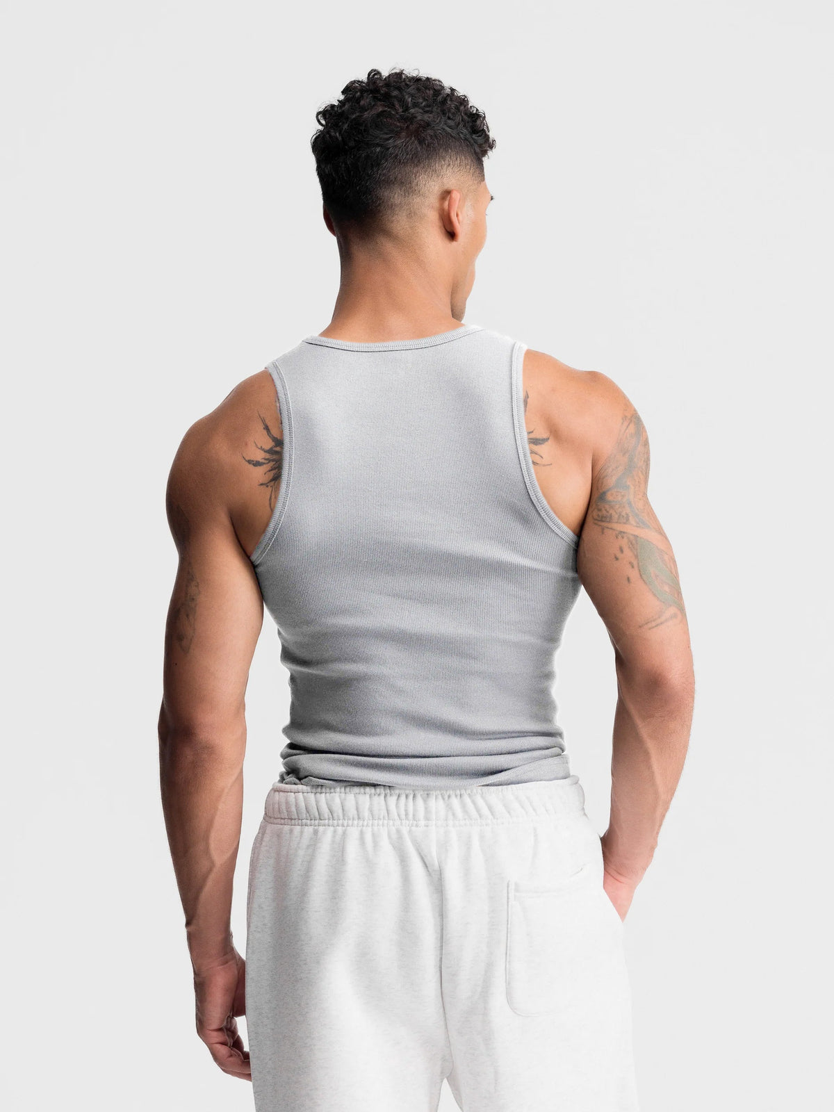 Premium Ultra-Soft Cotton Fitted Tank 6 Pack