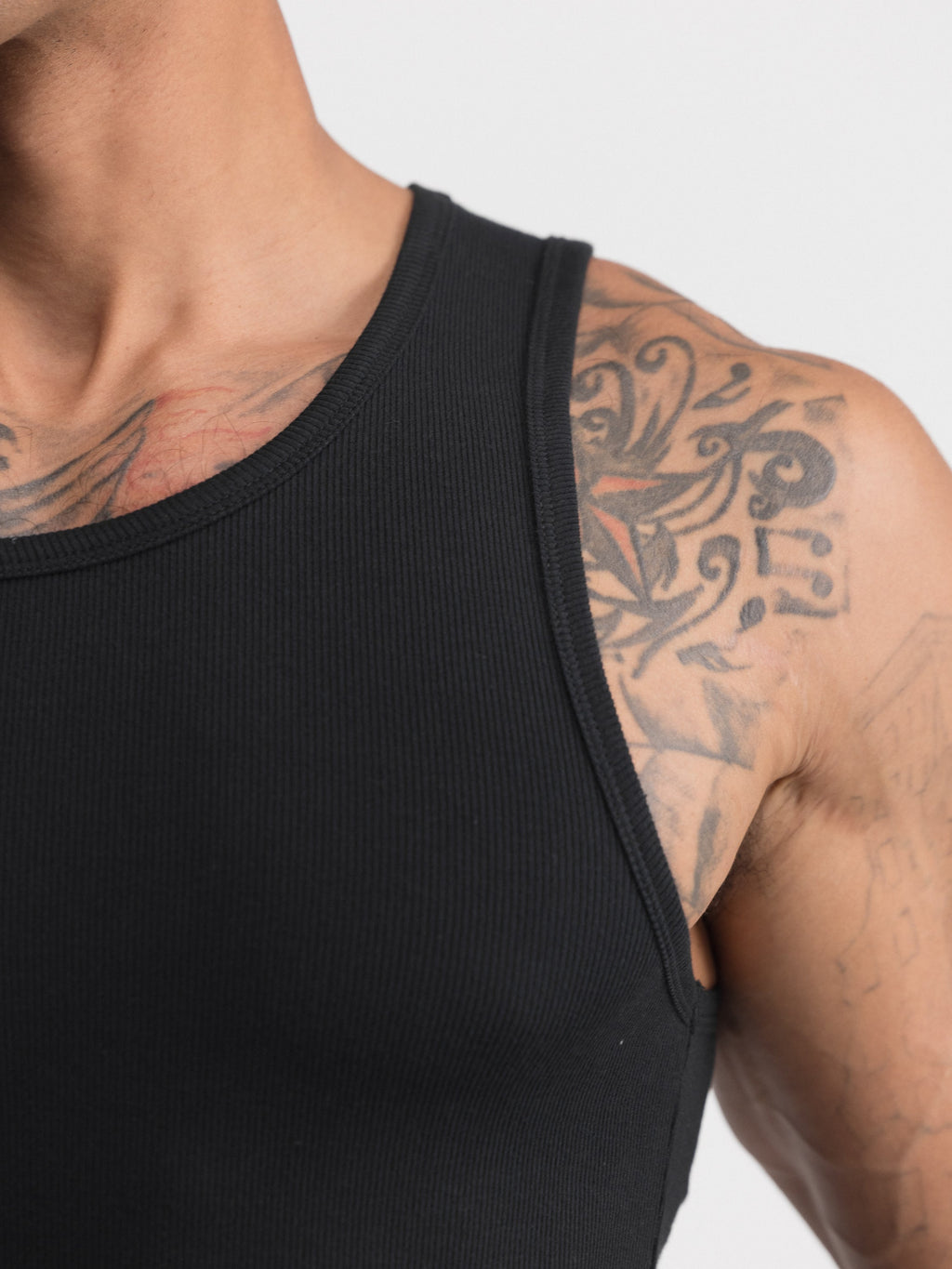 Premium Ultra-Soft Cotton Fitted Tank 6 Pack